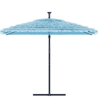 Sonnenschirm mit Stahlmast Blau 290x290x238 cm