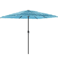 Sonnenschirm mit Stahlmast Blau 248x248x248 cm