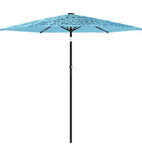 Sonnenschirm mit Stahlmast Blau 268x268x226 cm