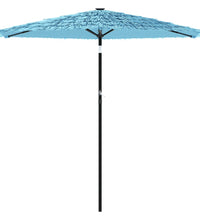 Sonnenschirm mit Stahlmast Blau 268x268x226 cm