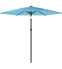 Sonnenschirm mit Stahlmast Blau 268x268x226 cm