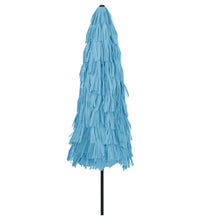 Sonnenschirm mit Stahlmast Blau 324x324x247 cm