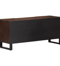 TV-Schrank Braun 105x34x46 cm Massivholz Mango