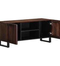 TV-Schrank Braun 105x34x46 cm Massivholz Mango