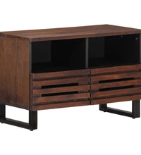 TV-Schrank Braun 70x34x46 cm Massivholz Mango