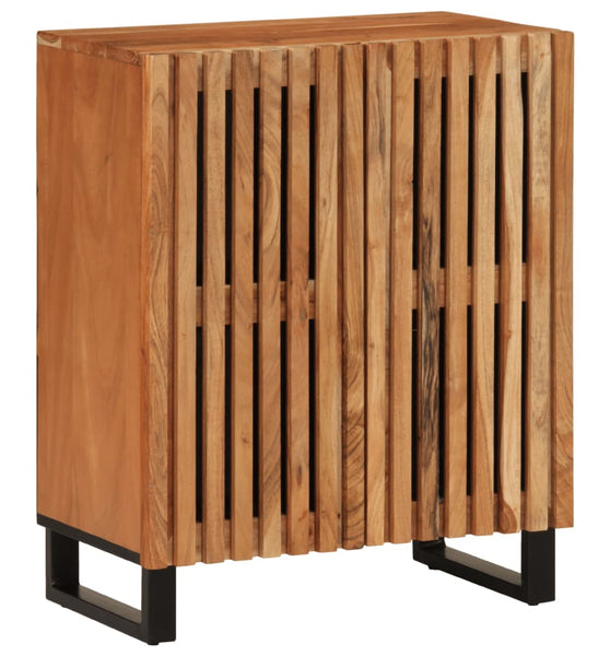 Sideboard 60x34x75 cm Massivholz Akazie