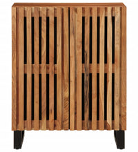 Sideboard 60x34x75 cm Massivholz Akazie