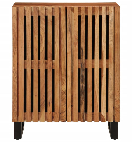 Sideboard 60x34x75 cm Massivholz Akazie