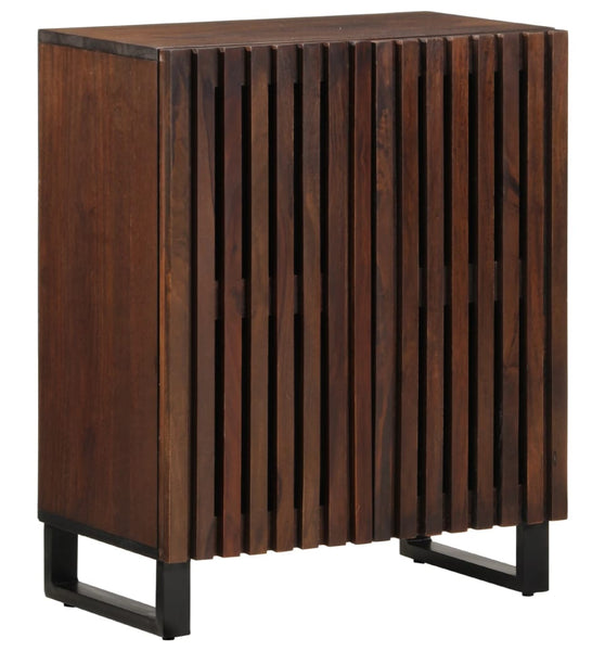 Sideboard Braun 60x34x75 cm Massivholz Mango