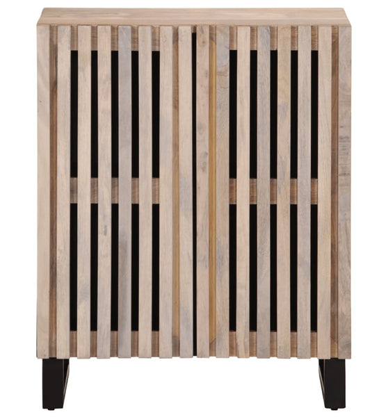 Sideboard 60x34x75 cm Massivholz Mango