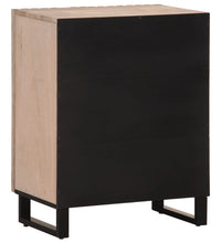 Sideboard 60x34x75 cm Massivholz Mango