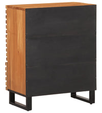 Sideboard 60x34x75 cm Massivholz Akazie