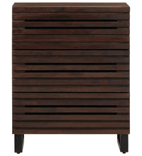 Sideboard Braun 60x34x75 cm Massivholz Mango