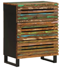 Sideboard 60x34x75 cm Massivholz Akazie