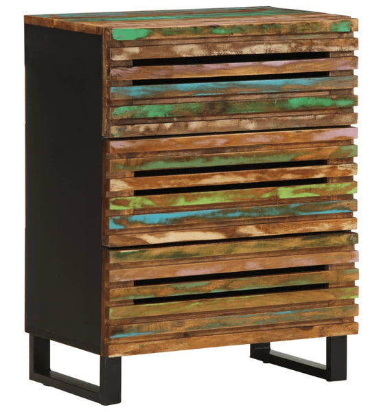 Sideboard 60x34x75 cm Massivholz Akazie