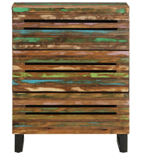 Sideboard 60x34x75 cm Massivholz Akazie