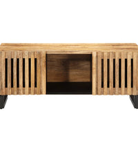 Couchtisch 100x55x40 cm Raues Massives Mangoholz