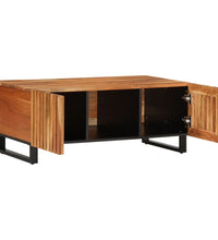 Couchtisch 100x55x40 cm Massivholz Akazie