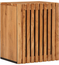 Bad-Wandschrank 38x34x48 cm Massivholz Akazie