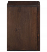 Bad-Wandschrank 38x34x48 cm Braun Massivholz Mango