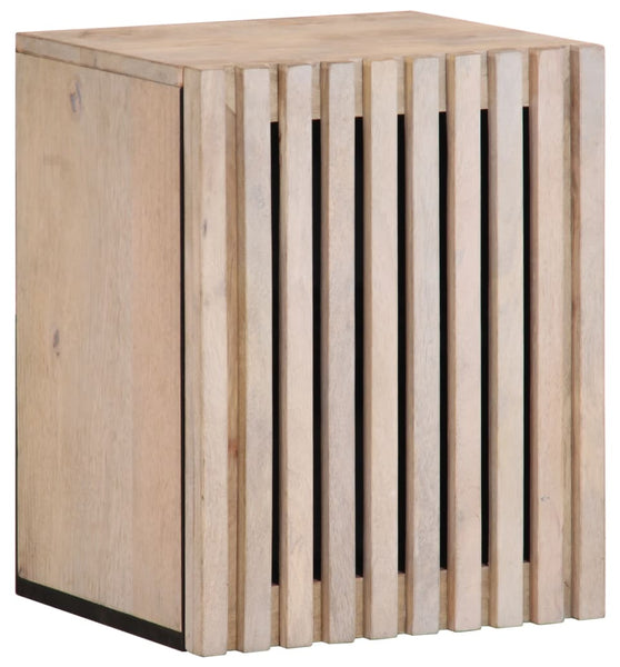 Bad-Wandschrank 38x34x48 cm Massivholz Mango