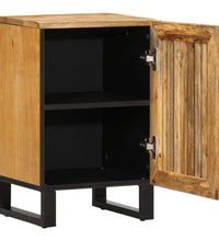 Badschrank 38x34x58 cm Raues Massivholz Mango