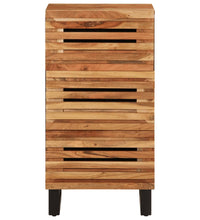 Sideboard 40x34x75 cm Massivholz Akazie