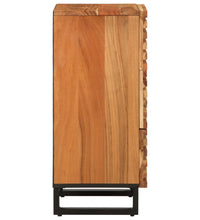 Sideboard 40x34x75 cm Massivholz Akazie