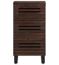 Sideboard Braun 40x34x75 cm Massivholz Mango