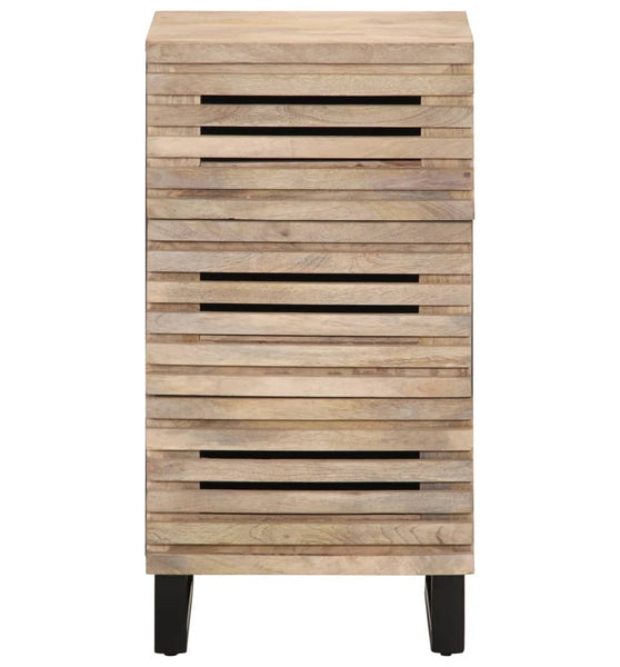 Sideboard 40x34x75 cm Massivholz Mango