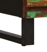 Sideboard 40x34x75 cm Massivholz Akazie