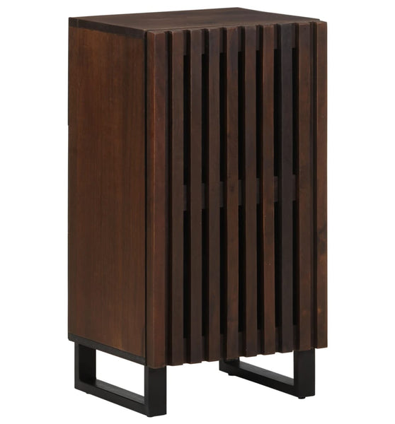 Sideboard Braun 40x34x75 cm Massivholz Mango