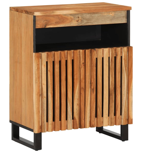 Sideboard 60x34x75 cm Massivholz Akazie