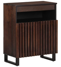 Sideboard Braun 60x34x75 cm Massivholz Mango