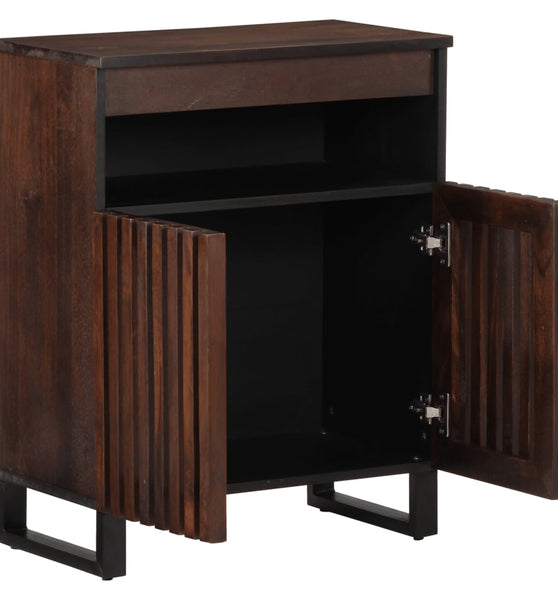 Sideboard Braun 60x34x75 cm Massivholz Mango