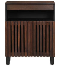 Sideboard Braun 60x34x75 cm Massivholz Mango