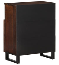 Sideboard Braun 60x34x75 cm Massivholz Mango