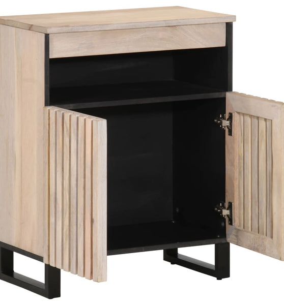 Sideboard 60x34x75 cm Massivholz Mango