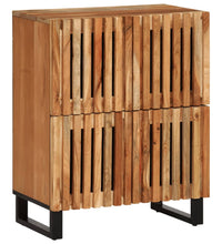 Sideboard 60x34x75 cm Massivholz Akazie