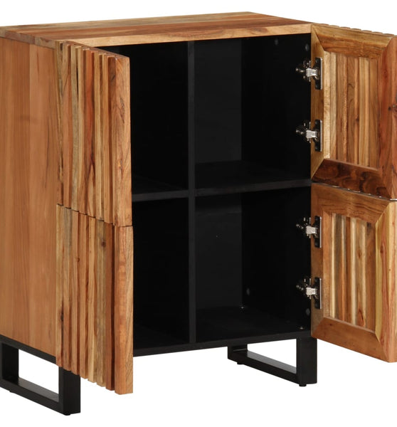 Sideboard 60x34x75 cm Massivholz Akazie