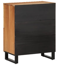 Sideboard 60x34x75 cm Massivholz Akazie