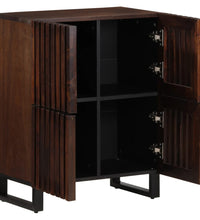 Sideboard Braun 60x34x75 cm Massivholz Mango