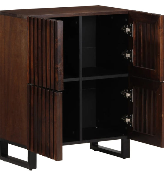 Sideboard Braun 60x34x75 cm Massivholz Mango