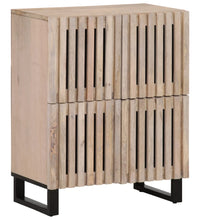 Sideboard 60x34x75 cm Massivholz Mango