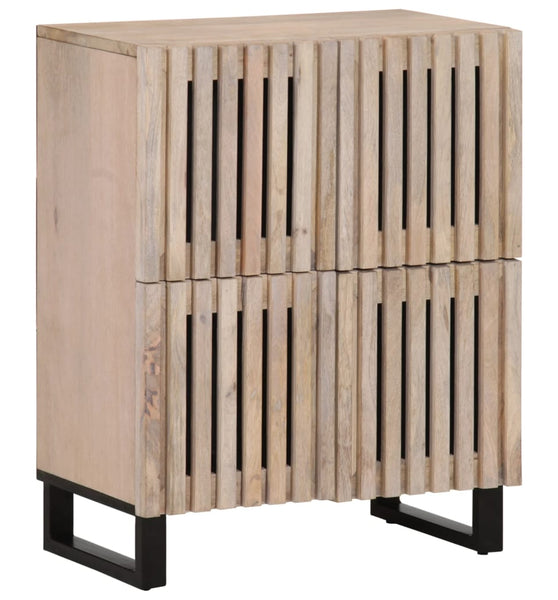 Sideboard 60x34x75 cm Massivholz Mango