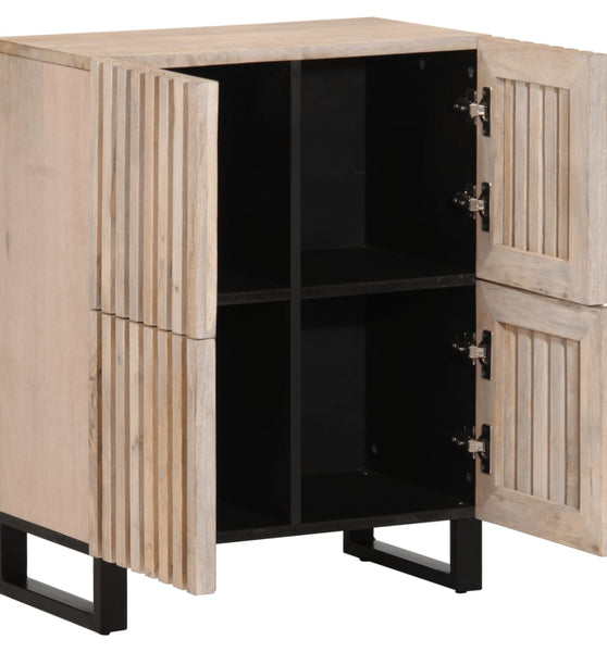 Sideboard 60x34x75 cm Massivholz Mango