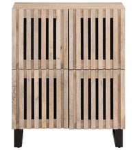 Sideboard 60x34x75 cm Massivholz Mango