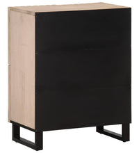 Sideboard 60x34x75 cm Massivholz Mango