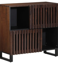 Sideboard Braun 80x34x75 cm Massivholz Mango