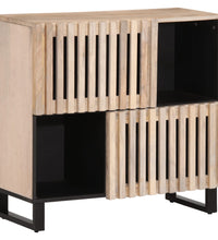 Sideboard 80x34x75 cm Massivholz Mango